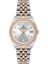 DK.1.10736.5 Rose Gümüş Çift Renk Çelik Kordonlu Minimal Şık Tasarım Takvimli Kadın Kol Saati 1