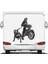 Motosiklet Chopper Pitbull Sticker 00545 3