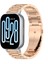 Xiaomi Redmi Watch 5 Active/Redmi 5 Lite Uyumlu Paslanmaz Döküm Çelik Metal Baklalı Kordon 1