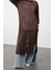 Yeni Oversize Casual Günlük Ajur Triko Bisiklet Yaka Uzun Kol Basic Maxi Boy Tesettür Elbise 3