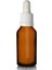 Amber Dropper Beyaz Damlalık Kapaklı Cam Şişe 20 ml x 5 Adet 1