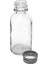 Şeffaf Cam Şişesi Sızdırmaz Silver Metal Kapaklı 50 ml x 10 Adet 2