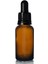 Amber Dropper Siyah Damlalık Kapaklı Cam Şişe 30 ml x 10 Adet 1