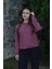 Gül Pembesi Unisex Bisiklet Yaka Regular Fit Düz Sweatshirt 7