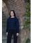 Lacivert Unisex Bisiklet Yaka Regular Fit Düz Sweatshirt 5