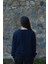 Lacivert Unisex Bisiklet Yaka Regular Fit Düz Sweatshirt 6