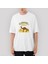 Camel Oversize Beyaz Tişört 1
