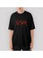 Slayer Logo Oversize Siyah Tişört 1