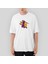 Kobe Bryant Silhouette Oversize Beyaz Tişört 1