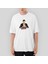 Lucifr What Is Your Desire Oversize Beyaz Tişört 1