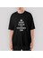 Keep Calm Code Oversize Siyah Tişört 1
