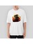 Skeleton Cowboy Lover Oversize Beyaz Tişört 1