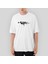 Tupac Logo 2 Oversize Beyaz Tişört 1