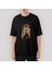 Bruce Lee Dragon Fire Oversize Siyah Tişört 1