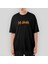 Def Leppard Logo Oversize Siyah Tişört 1
