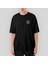 Ymha Logo Mini Oversize Siyah Tişört 1