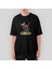 Iron Maiden Warriors Oversize Siyah Tişört 1