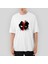 Deadpool Boyama Oversize Beyaz Tişört 1