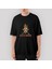 Lets Rock Oversize Siyah Tişört 1