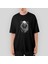 Moon Knight Warrios Face Oversize Siyah Tişört 1