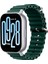 Xiaomi Redmi Watch 5 Active/Redmi 5 Lite Uyumlu Ocean Tasarım Metal Toka Soft Silikon Kordon 1