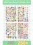 Okul Için Karışık Sticker Seti - Etkinlik Defter Günlük Ajanda - 250+ 4 Sayfa A5 Boyut 1