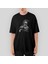 Achilles' Warrior Oversize Siyah Tişört 1