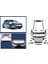 Vw golf 6 r body kit tampon seti 7.5 görünüm 1