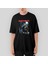 Iron Maiden Benjamin Oversize Siyah Tişört 2