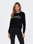 Onlamy Lıfe L/s O-Neck Pearl Swt Kadın Sweat 15331042 Black 1