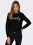 Onlamy Lıfe L/s O-Neck Pearl Swt Kadın Sweat 15331042 Black 2