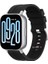 Xiaomi Redmi Watch 5 Active/Redmi 5 Lite Uyumlu Novagt Metal Tokalı Yumuşak Silikon Kordon 1