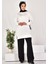 10592 Puane Iki Iplik Kumaş Taş Desenli Sweatshirt 1