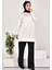 10592 Puane Iki Iplik Kumaş Taş Desenli Sweatshirt 2