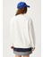Kadın Amor Nakışlı Ekru Mavi Sweatshirt 4