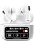 A9 Pro Aktif Gürültü Engelleyici Özellikli Dijital Ekranli Aipods Bluetooth Kulaklik - Beyaz 13 1