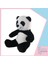 Panda Peluş Uyku Arkadaşi 35 cm Siyah - Beyaz 13 4