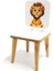 Montessori Anaokulu Sandalyesi Aslan 2
