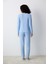 Blue Soft Açık Mavi Pantolon Pijama Takımı 4