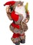 Yılbaşı Noel Baba Hediye Çuvallı Yılbaşı Dekorlu Kırmızı 30 Cm. 2