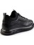 Siyah Floter Deri Erkek Sneaker E01585756540 4