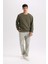 Regular Fit Bisiklet Yaka Jakarlı Sweatshirt D5392AX24AU 2