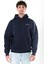 Anxiety Oversize Fit Hoodie Erkek - Lacivert 4