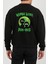Portal Wubba Lubba Dub Dub Baskılı Siyah Kadın Erkek Pamuklu Sweatshirt Cu116 1