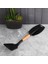 Silikon Bambu Saplı Siyah Spatula 1