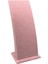 Yerli Üretim Süet Kumaş Pembe Renk Ayaklı 17/8,5 cm Kolye Sergileme Dekoru 2