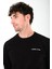 Anxiety Oversize Fit T-Shirt Erkek - Siyah 2