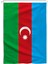 Azerbaycan Ülke Bayrağı 1. Kalite Raşel Kumaş 70x105 Cm 2