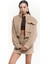 Tenby Taupe Crop Ceket-Etek Takım 1