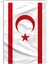 Kıbrıs Ülke Bayrağı 1. Kalite Raşel Kumaş 150x225 Cm 2